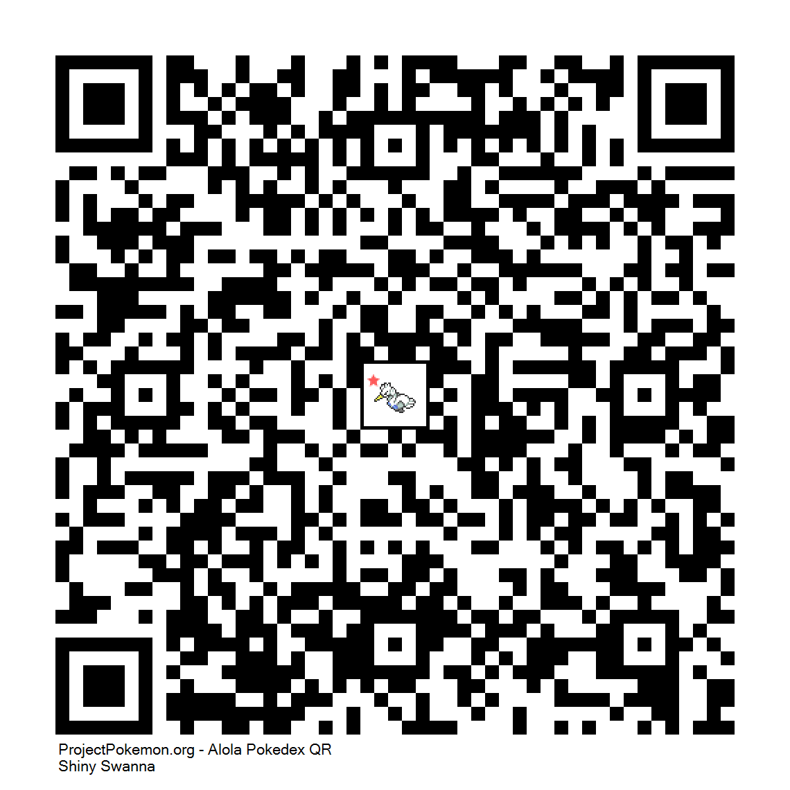 Cdigo QR de Swanna variocolor